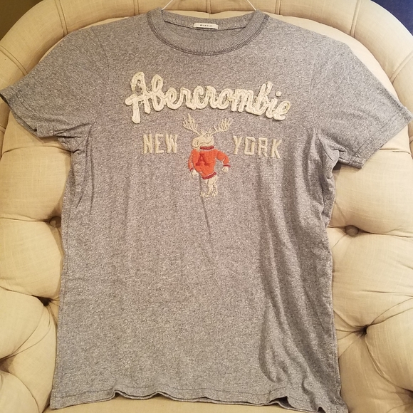 Abercrombie & Fitch Other - Abercrombie Muscle Grey Tee